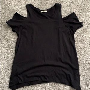 LAMade cold shoulder tee
